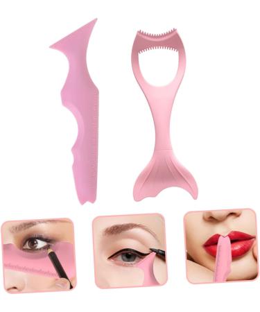Amosfun 8 Pcs Eyeliner Silicone Mold Mascara Shield Applicator Guard Mascara Applicator Third Gear Lip Line - Buy Online on GoSupps.com