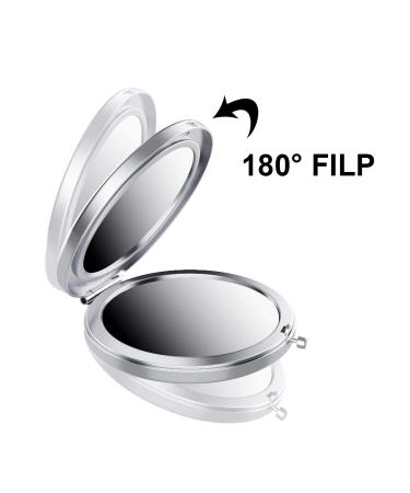 Teegxddy 1PCS Personalized Pocket Makeup Mirror | Small Magnifying Mirror - Perfect Birthday Gift for Daughter | International Shipping Available - Buy Online on GoSupps.com