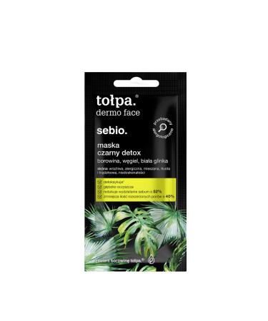 TOLPA DERMO FACE SEBIO BLACK DETOX MASK