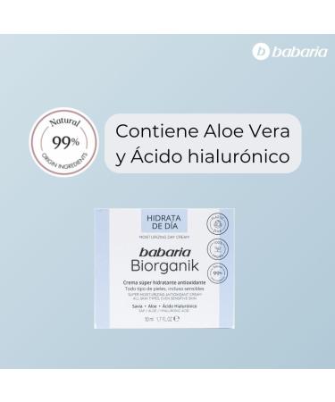 BABARIA Facial moisturizing cream Dia Bio 50 ml - Buy Online on GoSupps.com