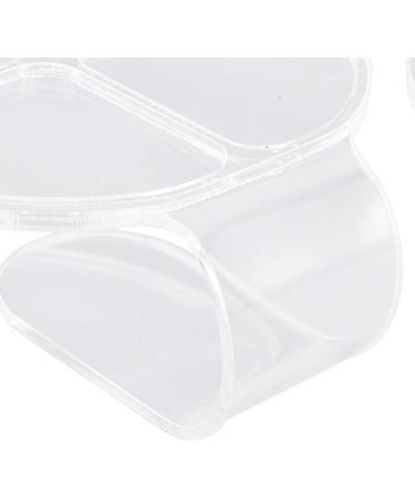 Nail Art Palette Wide Uses Handle Design Nail Polish Palette Simple Operation High Transparency for Lip Gloss for Nail Art - Buy Online on GoSupps.com