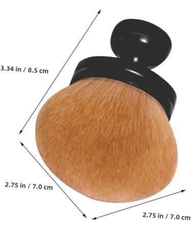 Healeved Fluffy and Soft Makeup Brush Makeup Powder Brush Makeup Tools Brush for Powder Foundation Setting Powder Brush for Loose Powder Travel Powder Brush Face Makeup Brushes Blush Brush 8.50X7.00X7.00CM As Shown - Buy Online on GoSupps.com