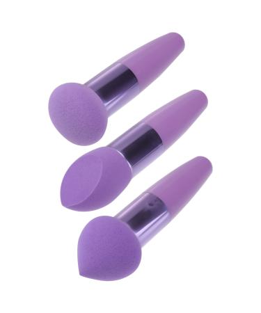 FRCOLOR 3pcs Beauty Pen Travel Purple Emulsion Concealer The Face