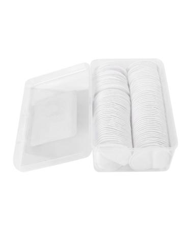 Lurrose 100th reusable cotton pads to make-up facial pads cosmetic pads women cosmetic pad make-up cotton pads white cleaning facial pillow