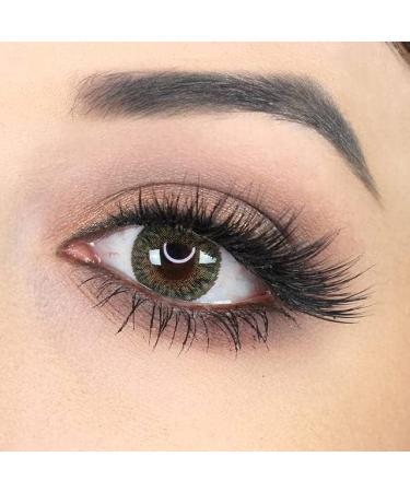 Buy Chromaview 3 Tone Natural Green Contact Lenses - Daily Wear No Prescription Needed | International Shipping - Buy Online on GoSupps.com