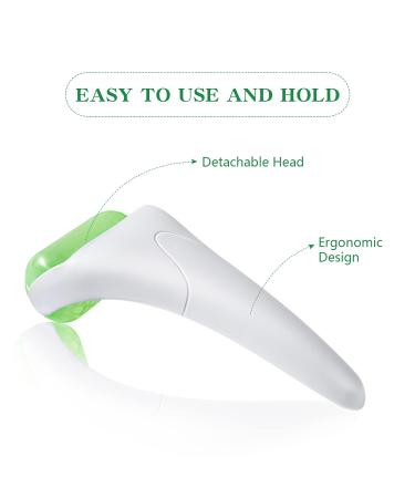 Buy Ice Roller for Face & Eyes | Facial Skin Care Tool | Migraine Relief & Swelling Massage Device - White - Buy Online on GoSupps.com