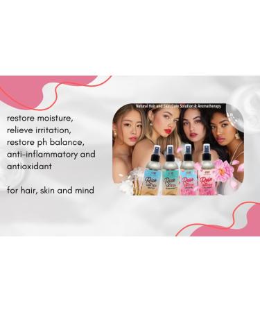 Premium Rose Water 8oz - Original Facial & Hair Mist for All-Day Hydration | International Shipping Available - Buy Online on GoSupps.com