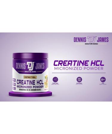 DENNIS JAMES Creatine HCL - Micronized Powder 150 Servings 300g | Fruit Punch Flavor | Premium International Shipping - Buy Online on GoSupps.com