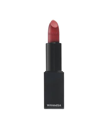 Whamisa Organic Flowers Lipstick Color 94 - Sate Rose Holzton | Vegan Gluten-Free Halmmatter Finish | Fermented Korean Natural Cosmetics - 4g - Buy Online on GoSupps.com