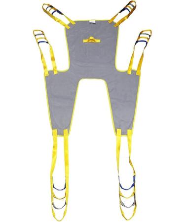 Patient Aid Universal Mesh Bath Patient Lift Sling with Head Support Divided Leg Shower Sling (Color : Grey Size : L) - Buy Online on GoSupps.com