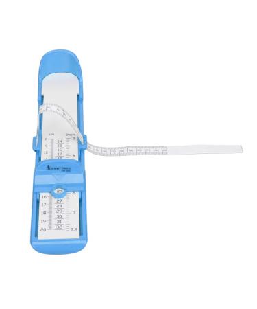 Foot Measuring Device Eco Friendly Precise Foot Measurer ABS PP Practical Easy Carrying for Shop for Kids (Blue)