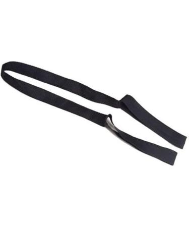 Bluelans Durable Cotton Yoga Mat with Carrying Strap - Premium Black Yoga Mat for Comfort & Stability - International Shipping Available - Buy Online on GoSupps.com