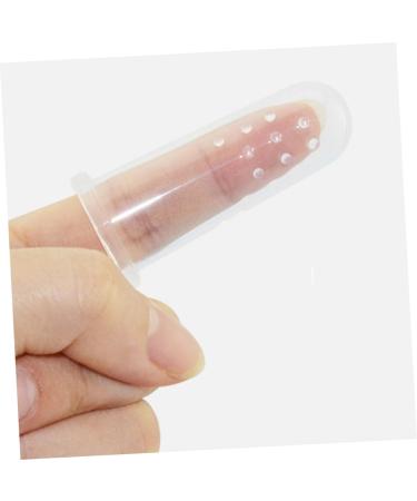 GOOHOCHY 2pcs Finger Toothbrush for Toddlers - Gentle Oral Massager & Cleaning Brush for Kids - Buy Online on GoSupps.com