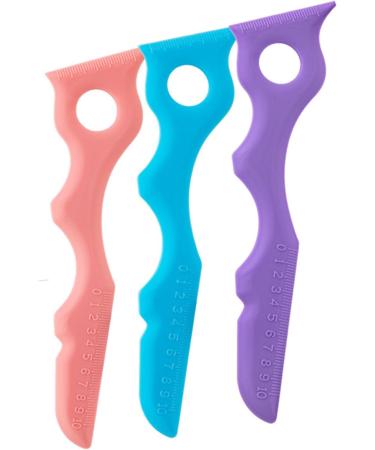 MCAORI Silicone Eyeliner Makeup Stencils Wing Tips Reusable Washable Aid Eyebrow Pencil Quick Stencil for Shape Eyebrows - Buy Online on GoSupps.com