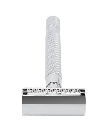 Buy Men's Manual Safety Razor - Wear-Resistant Non-Slip Silver Shaving Tool - International Shipping - Buy Online on GoSupps.com
