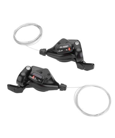 1 Pair Triple 3X7/8/9 Speed Bicycle Gear Shift Derailleur Left/Right Shifter Outdoor Cycling-Disk Brake MTB Mountain Biking Parts Accessories 3*7