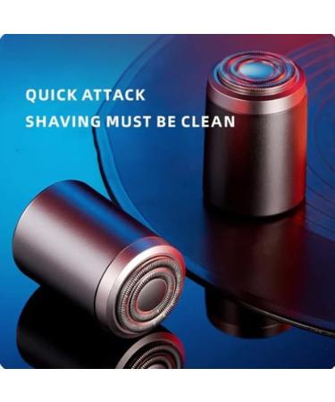 Sopami Mini Electric Shaver Sopami Portable Mini Electric Shaver Mini Shaver Electric Razor for Men Pocket Size USB Rechargeable Waterproof Electric Razor (Gold) - Buy Online on GoSupps.com