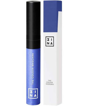 3INA MAKEUP - Vegan - The Color Mascara 102 - Blue - Colored Eyelash Mascara - High Pigmentation Colors - Long Lasting - Easy Application - Intense Colors - Cruelty Free - Buy Online on GoSupps.com