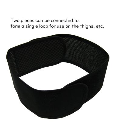 Kenbi Mirai Far-Infrared Ankle Supporters Set - Left and Right Support Belt | Made in Japan - Buy Online on GoSupps.com