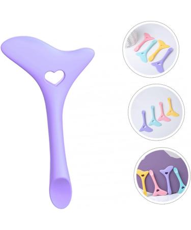 Mikinona Eyelashes Kit Eyeliner Aid Creamy Eyeshadow Lash Kit Mascara Drawing Aids Marscara Drawing Aid Multifunction Spoon 11.7X5.9CM Violet - Buy Online on GoSupps.com