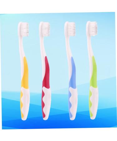 Minkissy 4-Pack Anti-Slip Children's Toothbrushes | Baby Oral Care Tools - Bristle Toothbrushes for Kids - Buy Online on GoSupps.com