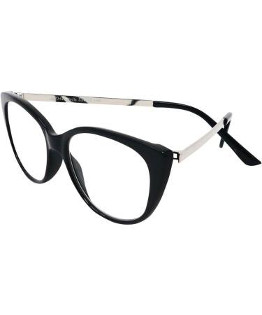 Stylish Mini Cateye Reading Glasses for Women 1.5 Diopters Free Case Durable Plastic Frame Metal Iron International Shipping Available - Buy Online on GoSupps.com