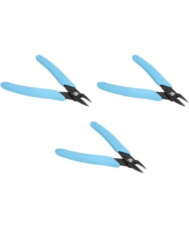 Nail Cuticle Nipper NonSlip Cuticle Trimmer Automatic Rebound Stainless Steel Easy Grip for Nails for Salon (Blue) - Buy Online on GoSupps.com