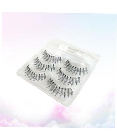 minkissy 3 Pair Fake Eyelash Long Eyelashes Desne Eyelashes Fake Lashes Natural Eyelashes Makeup Eyelashes False Eyelash Make up - Buy Online on GoSupps.com