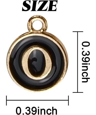 NSBELL 104PCS Double Sided Alphabet Letter Charms for Jewelry Making - Ideal for Bracelets and Necklaces - Buy Online on GoSupps.com