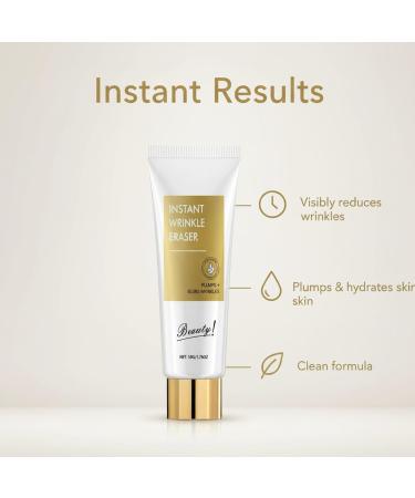  zowamap Instant Wrinkle Eraser Face Cream Face Tightening Cream Anti-Aging Moisturizer for Deep Wrinkles Firming & Brightening Fast-Acting Formula Vegan & Cruelty-Free 50g (3PC) - Buy Online on GoSupps.com