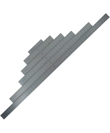 Ludwig Precision 6 Center-Finding Aluminum Straight Edge  81206 6-INCH - Buy Online on GoSupps.com