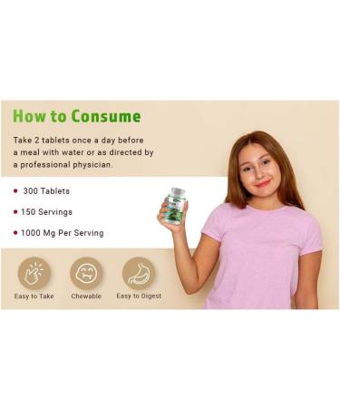 WAY 4 ORGANIC W4O Neem Triple Complex - High-Potency Azadirachta Indica Tablets Neem Leaves Bark Flowers in Ratio (80:10:10) - 300 Tablets 150 Serving 1000 Mg (Pack of 2) - Buy Online on GoSupps.com