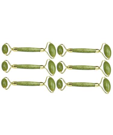 FRCOLOR 6 Pcs Facial Massage Tool Guasha Tool Hand Cheeks Anti Wrinkle Neck Roller Tool Facial Scraping Tool Beauty Scrape Plate Scraping Massage Stones Face Beauty Device