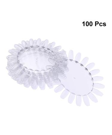 Minkissy 10pcs False Nail Art Display Tips - Transparent Nail Color Display Diagram & Practice Board for Nail Polish Training - Buy Online on GoSupps.com