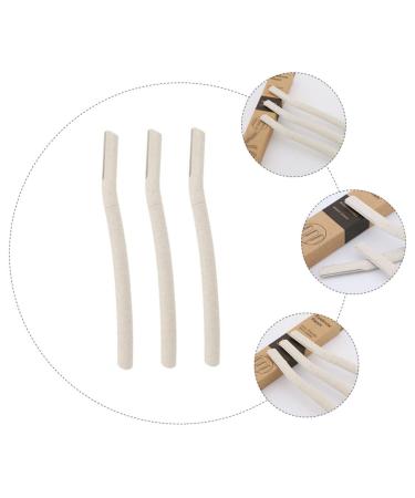 Beavorty 3-in-1 Eyebrow Razor & Forehead Shaver - Reusable Stainless Steel Makeup Gadget for Precision Grooming - Buy Online on GoSupps.com