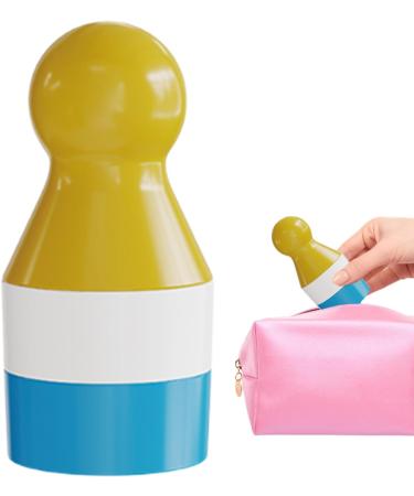 Solar Buddies Sun Buddies Sunscreen Applicator Refillable Sunscreen Dispenser with Roll-On Ball Sunscreen Applicator for Beach Travel Camping Outdoor Party Climb (Small circle) - Buy Online on GoSupps.com