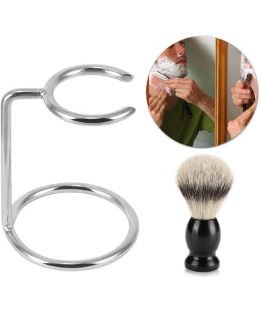 Magiclulu Men's Shaving Brush Set - Solid Wood Razor & Stand for Precision Shaving | Ideal Gift for Beardsmen - Buy Online on GoSupps.com