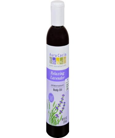 Aura Cacia Aromatherapy Massage Oil Lavender Harvest 236 ml - Buy Online on GoSupps.com
