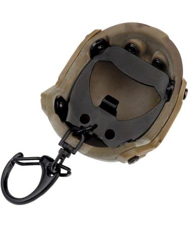 Hat Shape Beer Bottle Opener Keychain Fast Helmet Shape Pendant EDC Beer Opening Tool Key Chains Camping Tool Gift Style3 - Buy Online on GoSupps.com