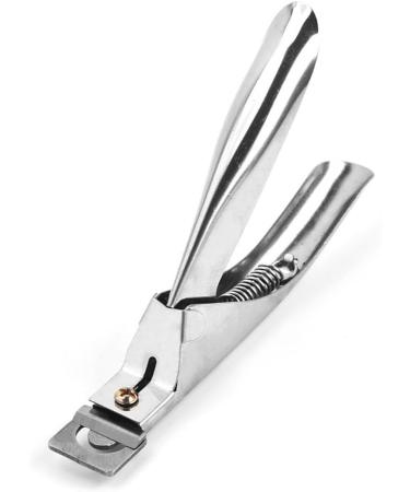 False Nail Tip Clipper Trimmer - Acrylic Edge Cutter Tool (Silver) - Buy Online on GoSupps.com