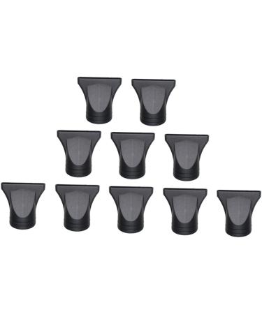 Hair Dryer Attachment 20 Pcs Hair Dryer Nozzle Pp Black Tuyere Small Hair Dryer Attachment 8x7.5cmx2pcs Blackx2pcs - Buy Online on GoSupps.com