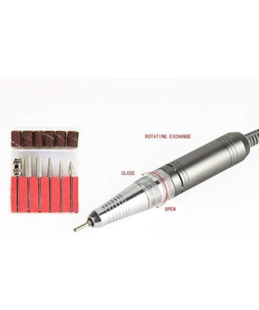 20000 RPM Electric Nail File Drill Machine Portable Cordless Rechargeable Grinding Polisher with 6pc Drill Bits Nail Buffer Manicure Pedicure Polishing Tools Red - Buy Online on GoSupps.com
