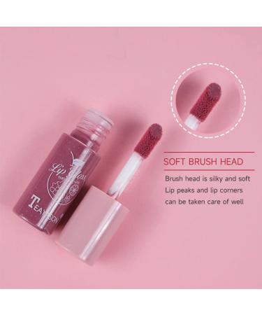 10 Colors Lip Tint Stain Set - Long Lasting Korean Lip Gloss with Waterproof Formula and High Pigment - Vivid Color Mini Liquid Lipstick for Non-Stick Cup Finish - Buy Online on GoSupps.com