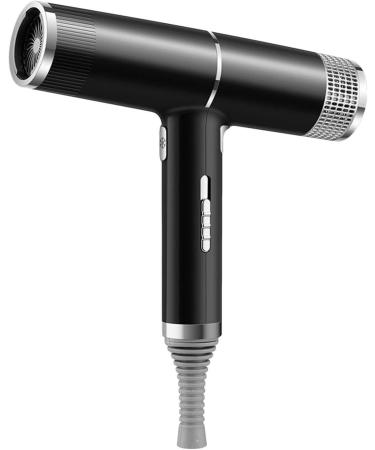 irene inevent Professional Ionic Hair Dryer Hair Blower with Concentrator Diffuser Powerful and Efficient Black - Buy Online on GoSupps.com