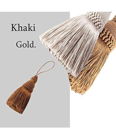 Fenghuangwu Colorful Tassel Key Tassel DIY Accessories for Curtain and Home Decoration- Mix Blue (2PCS) - Buy Online on GoSupps.com