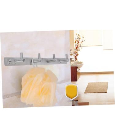 Alipis 304 Wall Hanging Hooks Towel Hanger Wall Mount Hooks Towel Hook Coat Hanger Stainless Steel medium As Shown - Buy Online on GoSupps.com