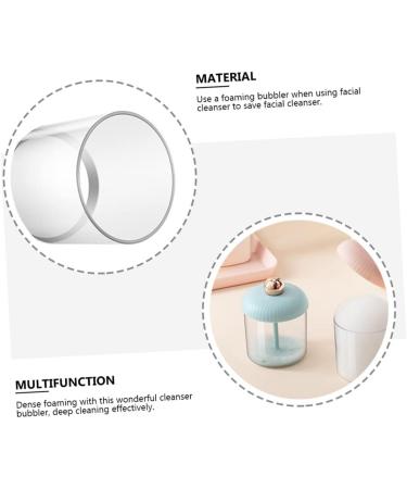 Angoily Sparkling Bottle Clear Gel Simple Foaming Cup Foam Pump Bottle Bubble Foam Maker Soap Bath Foaming Tool Face Wash Face Cleanser Facial Cleaning Supply The Face Foaming Agent Abs - Buy Online on GoSupps.com