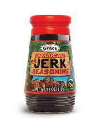 Grace Jerk Seasoning Hot Spicy 312g-Fd