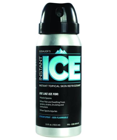 Gebauer's Instant Ice: Topical Skin Refrigerant and Cold Spray