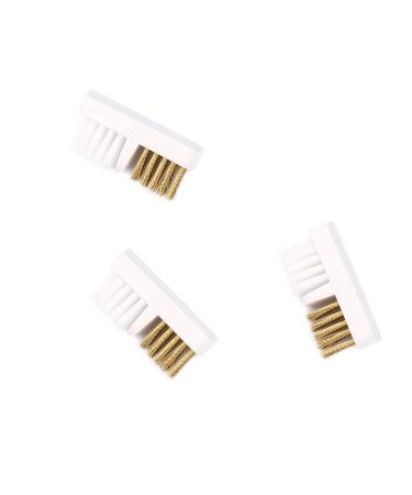 TEONEI Nail Drill Bit Wire Cleaner Brush Nail Art Cleaner Tool for Nail Salon or Home Use 3Pcs